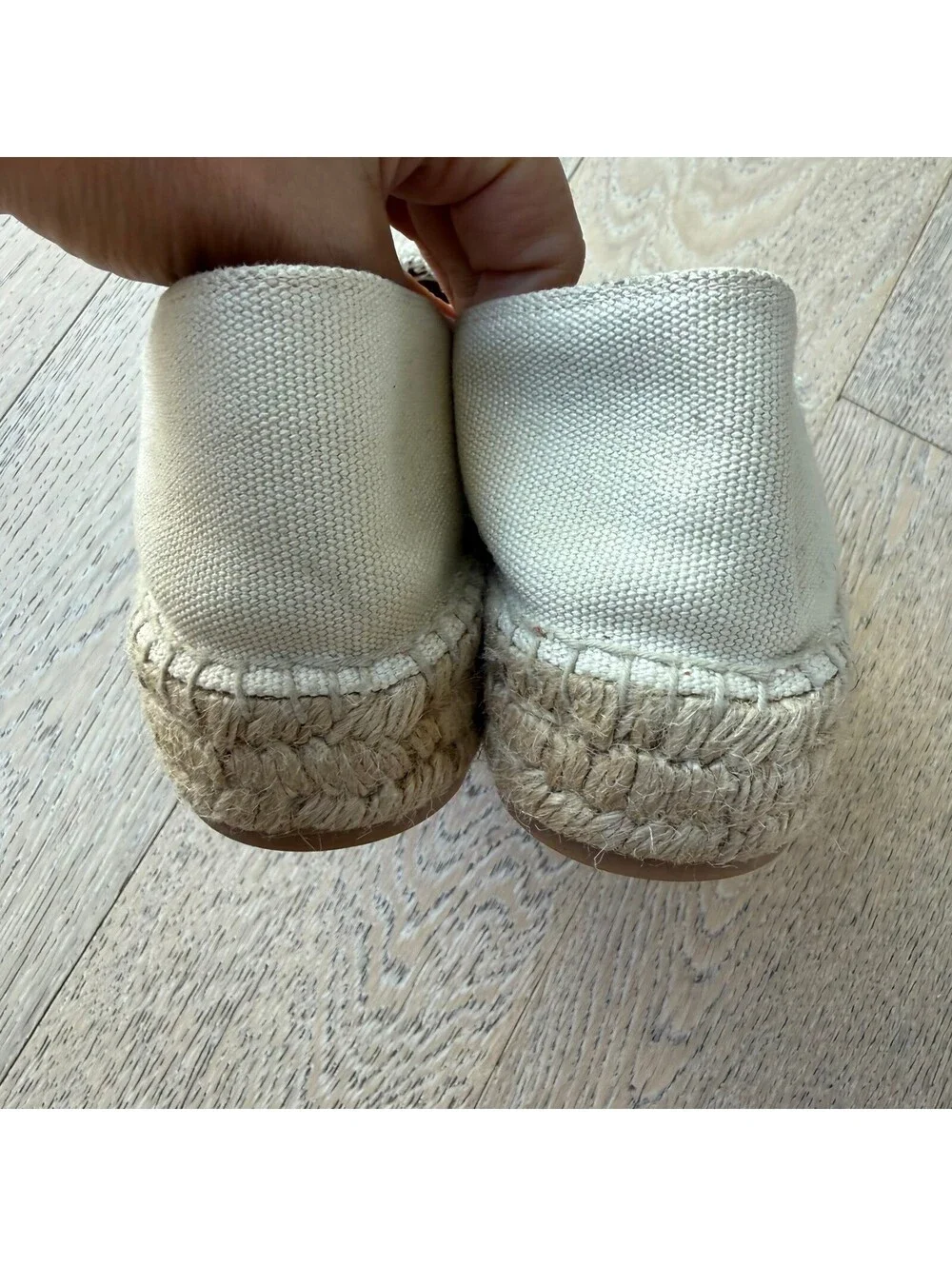 Zadig & Voltaire Women's Angel Wings Canvas Espadrilles Size 40